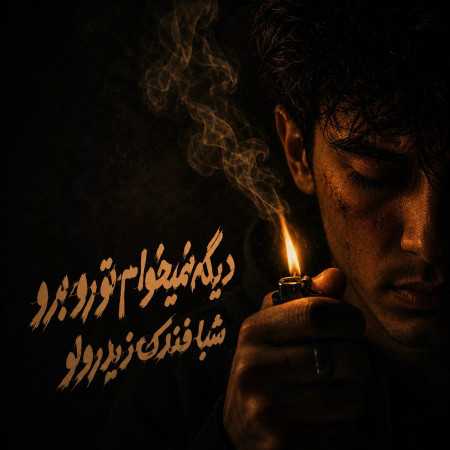 دیگه نمیخوام ترو برو شبا فندک زیر رولو